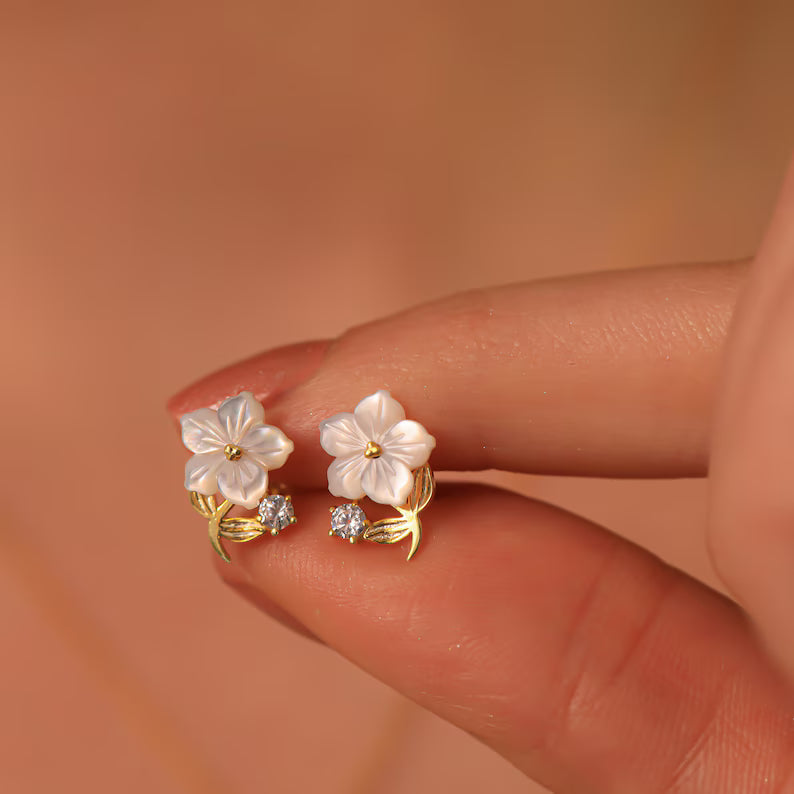 Sterling Silver Daisy Set